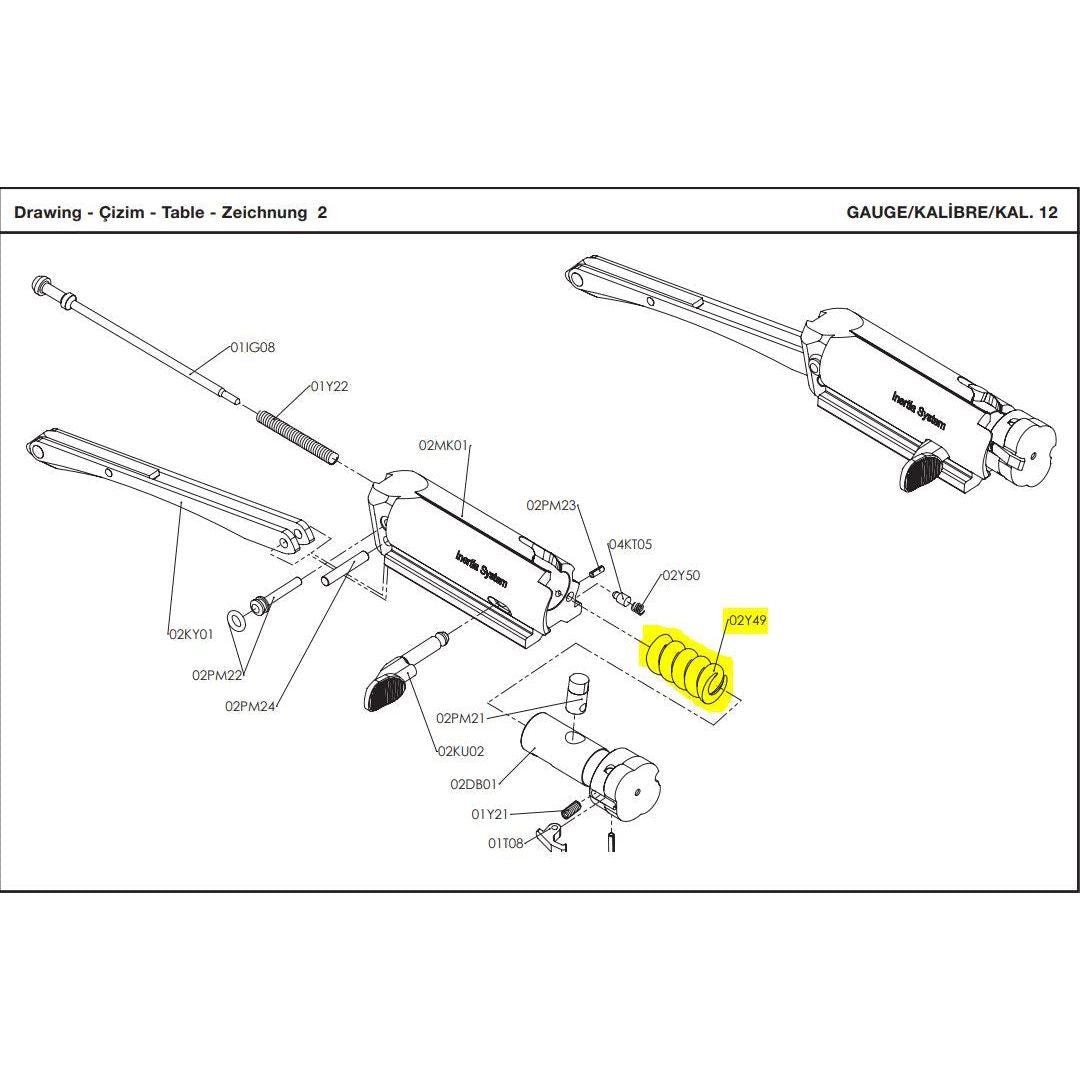 Retay Semiauto Small Parts