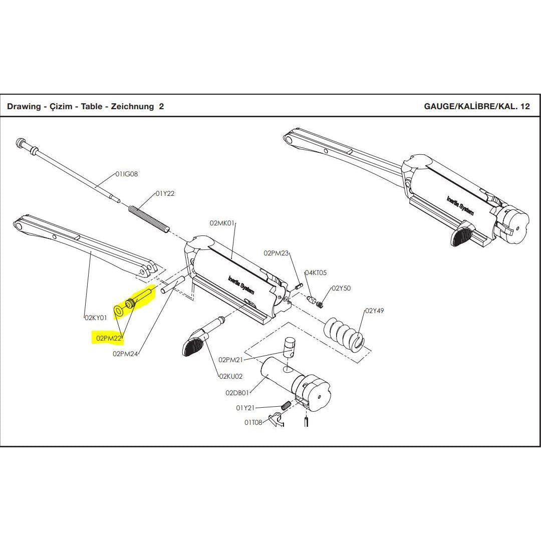 Retay Semiauto Small Parts