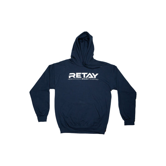 RETAY LOGO HOODIE NAVY BLUE