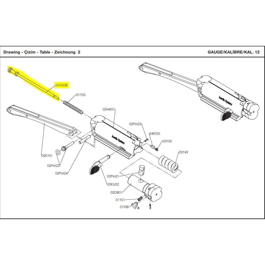 Retay Semiauto Small Parts