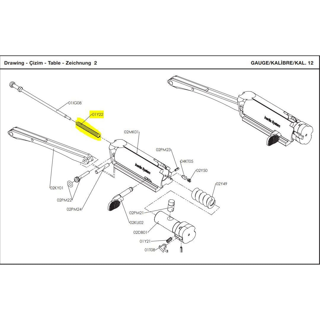 Retay Semiauto Small Parts