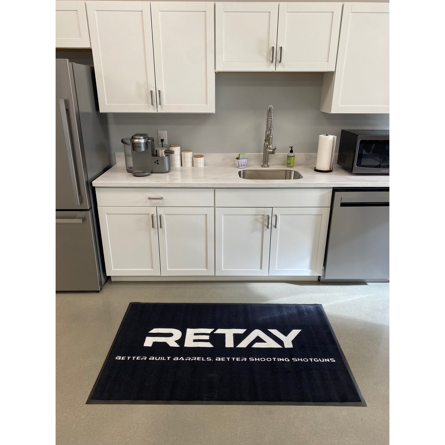 Retay Logo Nylon Shop Mat