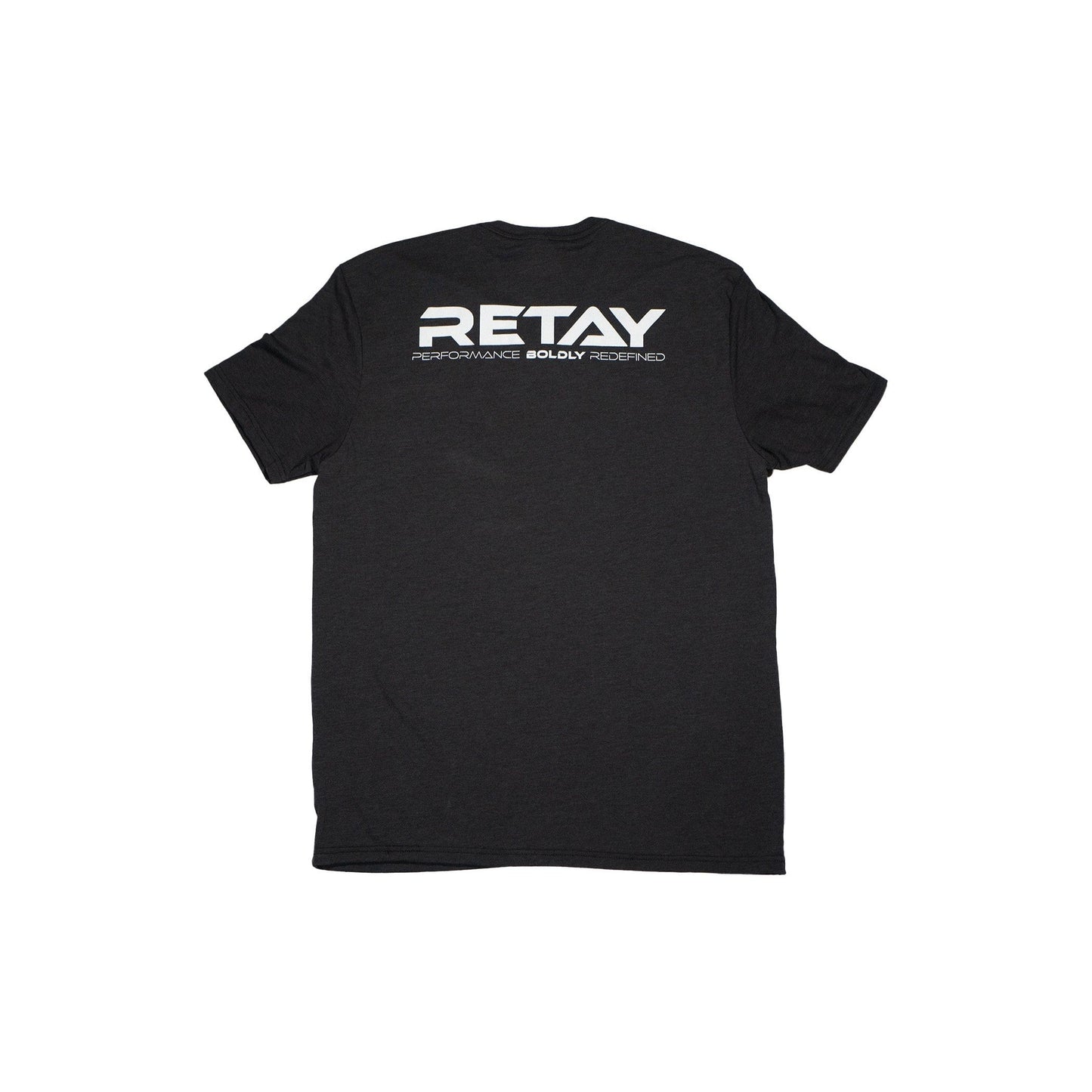 Men's RETAY Logo V-Neck Tee Space Black