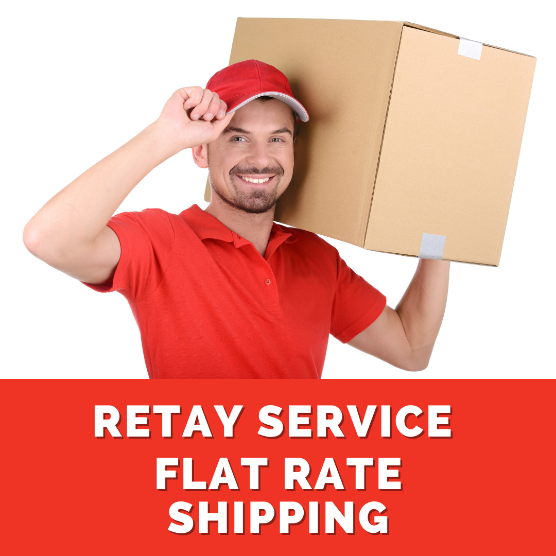 Flat Rate Service Return Shipping Label